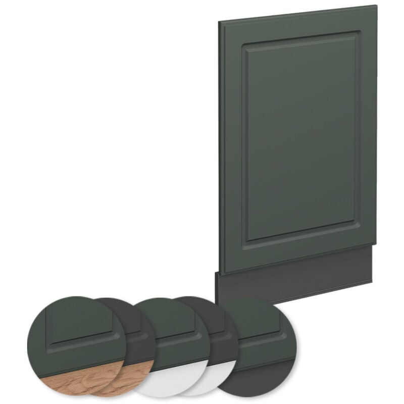foto del prodotto pannello frontale fame line, verde oro country house, 45 cm senza piano di lavoro vicco