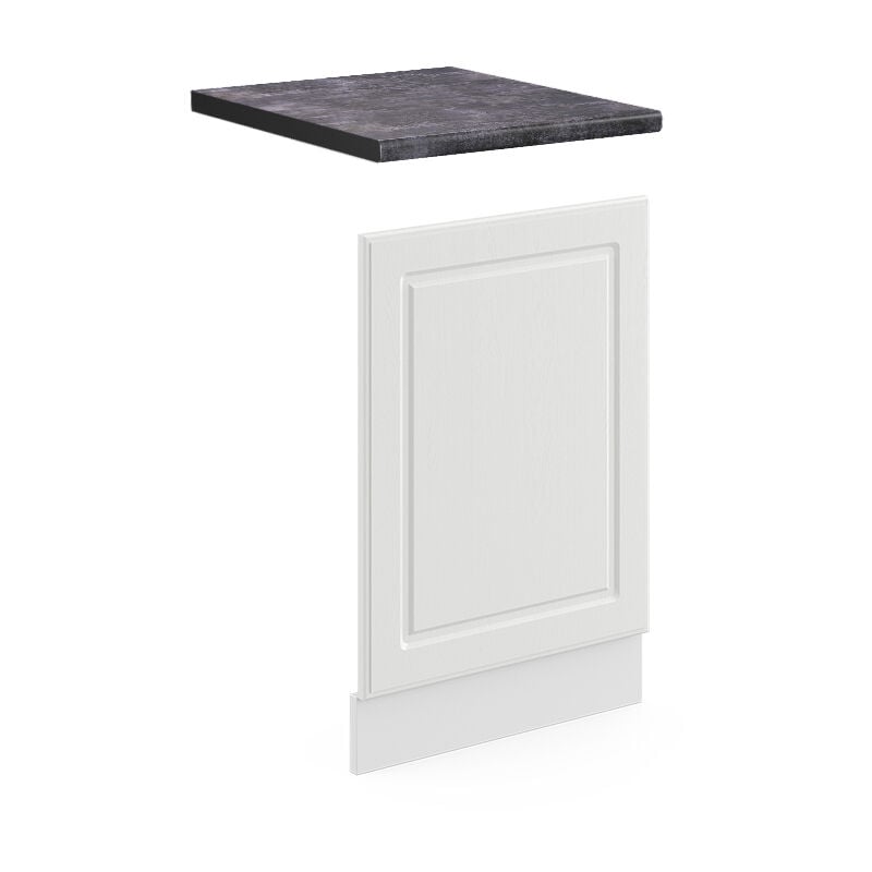 foto del prodotto pannello frontale r line, bianco casa di campagna, 45 cm , pl antracite vicco