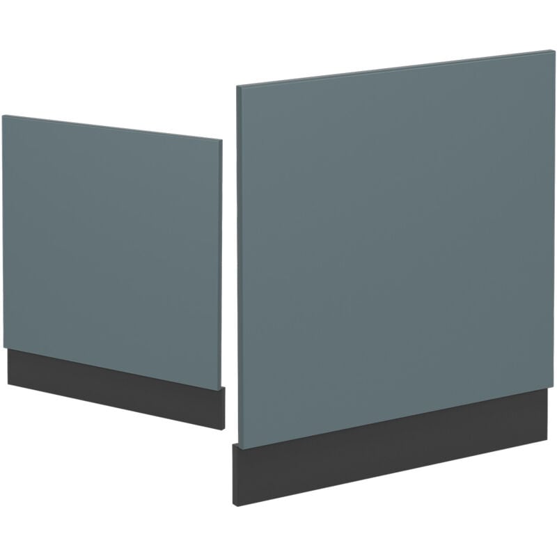 foto del prodotto pannello frontale r line, grigio blu, 60 cm senza piano di lavoro vicco