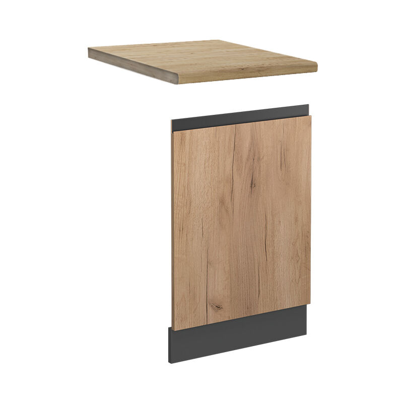 foto del prodotto pannello frontale r line, quercia dorata, 45 cm , pl rovere vicco