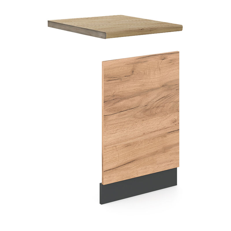 foto del prodotto pannello frontale r line, quercia dorata, 45 cm , pl rovere vicco