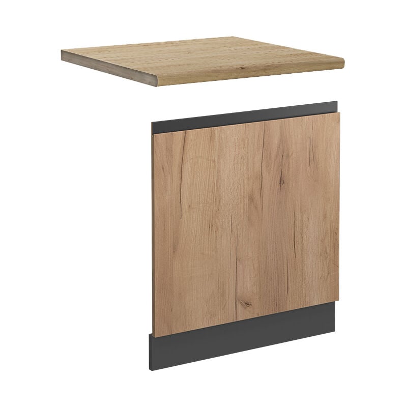 foto del prodotto pannello frontale r line, quercia dorata, 60 cm , pl rovere vicco