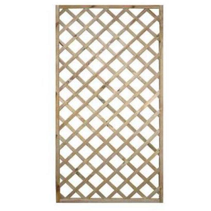 foto del prodotto pannello grigliato legno euro pino impregnato cornice mm 45x30 cm 40x180