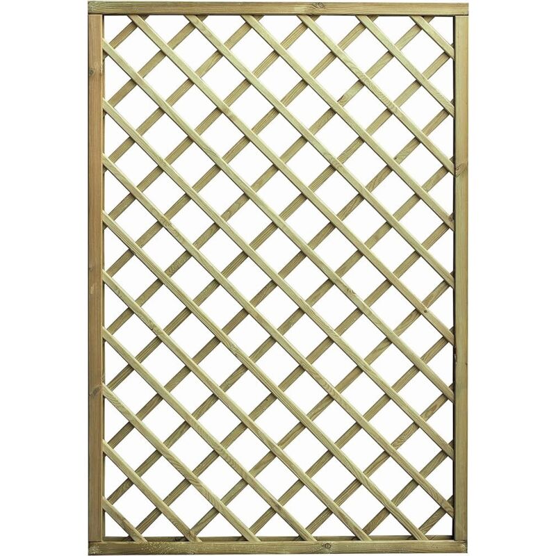 foto del prodotto pannello grigliato rettangolare in legno cm. 60x180 h confine