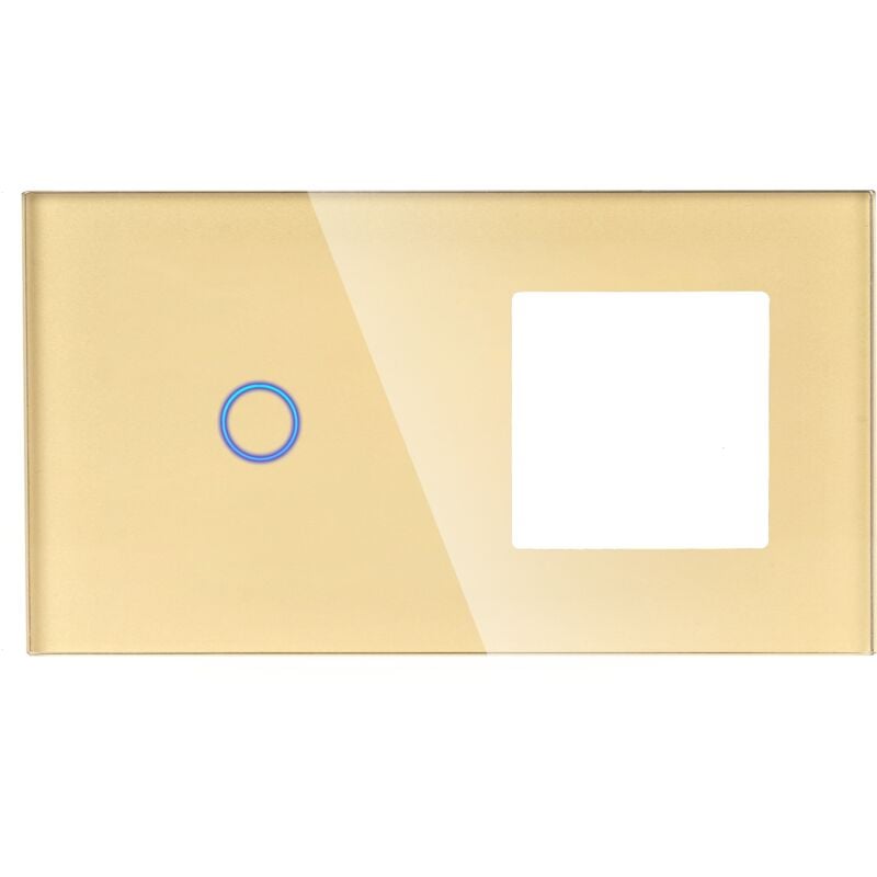 foto del prodotto pannello in doppio vetro 1g1f gold dc smart home