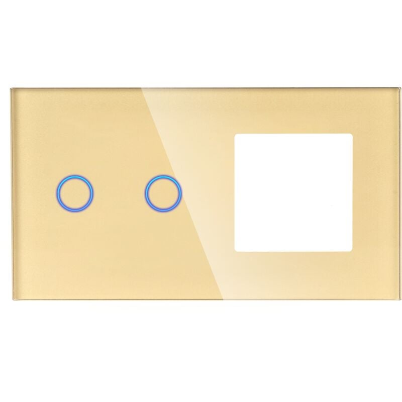 foto del prodotto pannello in doppio vetro 2g1f gold dc smart home