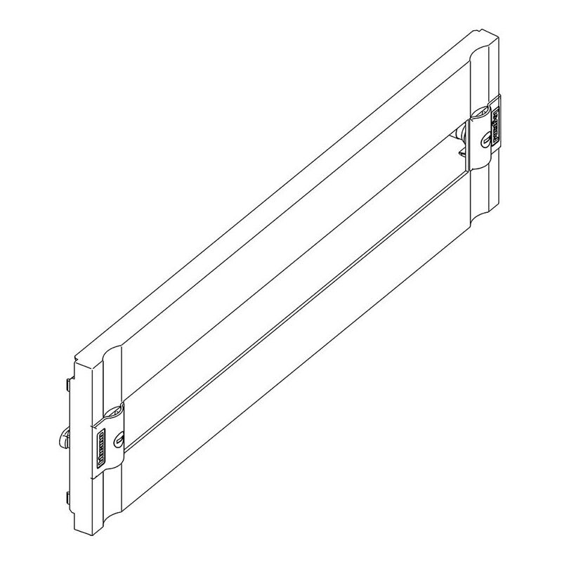 foto del prodotto pannello in plastica bticino mas160 con finestra din35 9429 24pl