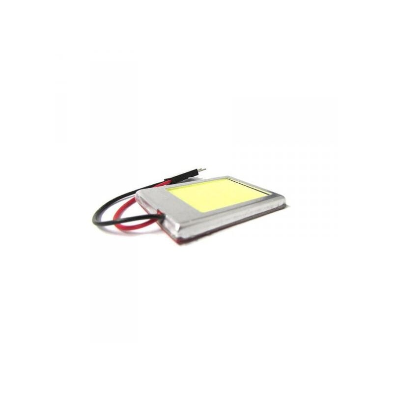 foto del prodotto pannello lampada led cob 24 chip 12v 4,8w 38x27mm siluro t11 regolabile t10 w5w ba9s t4w