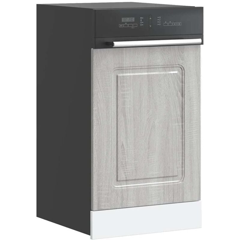 foto del prodotto pannello lavastoviglie kalmar grigio sonoma 45x1,5x67 cm vidaxl