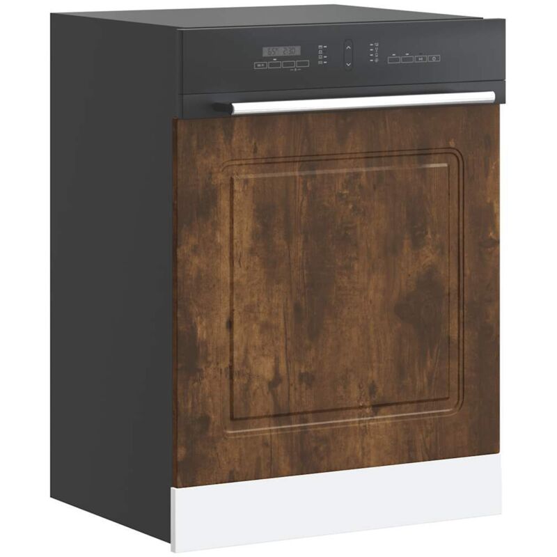foto del prodotto pannello lavastoviglie kalmar rovere fumo 60x1,5x67 cm vidaxl