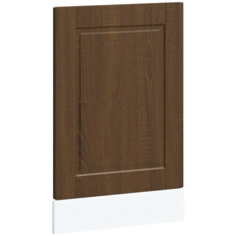 foto del prodotto pannello lavastoviglie porto rovere marrone 45x1,5x67 cm vidaxl