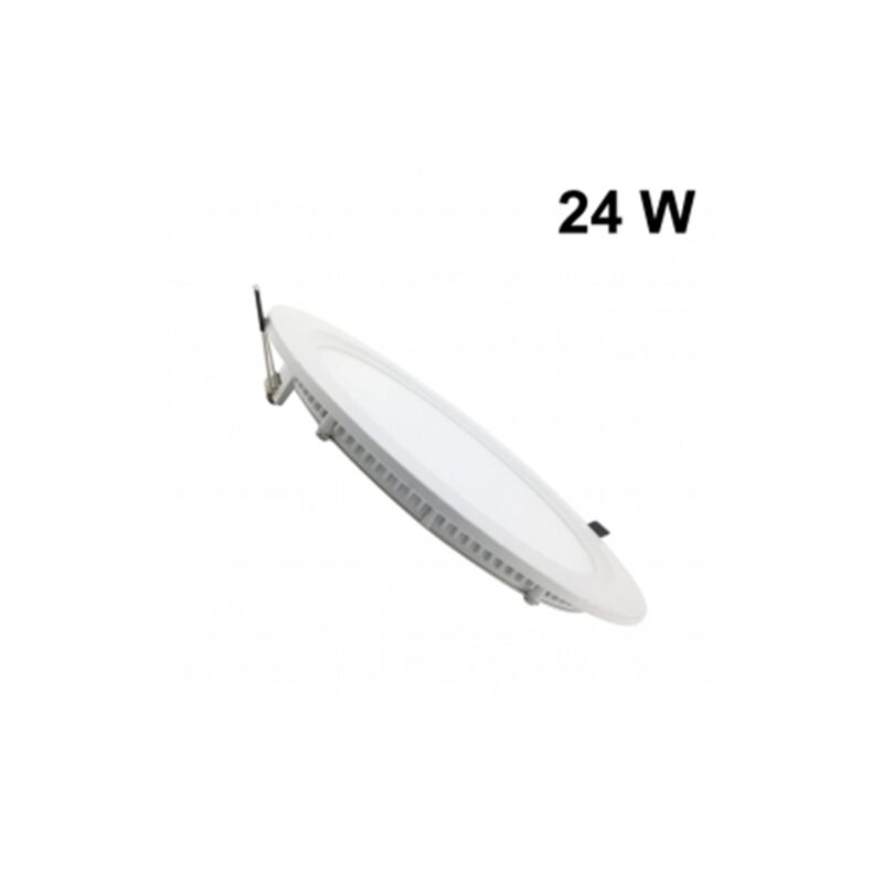foto del prodotto pannello led 24w incasso rotondo luce bianca 6500k