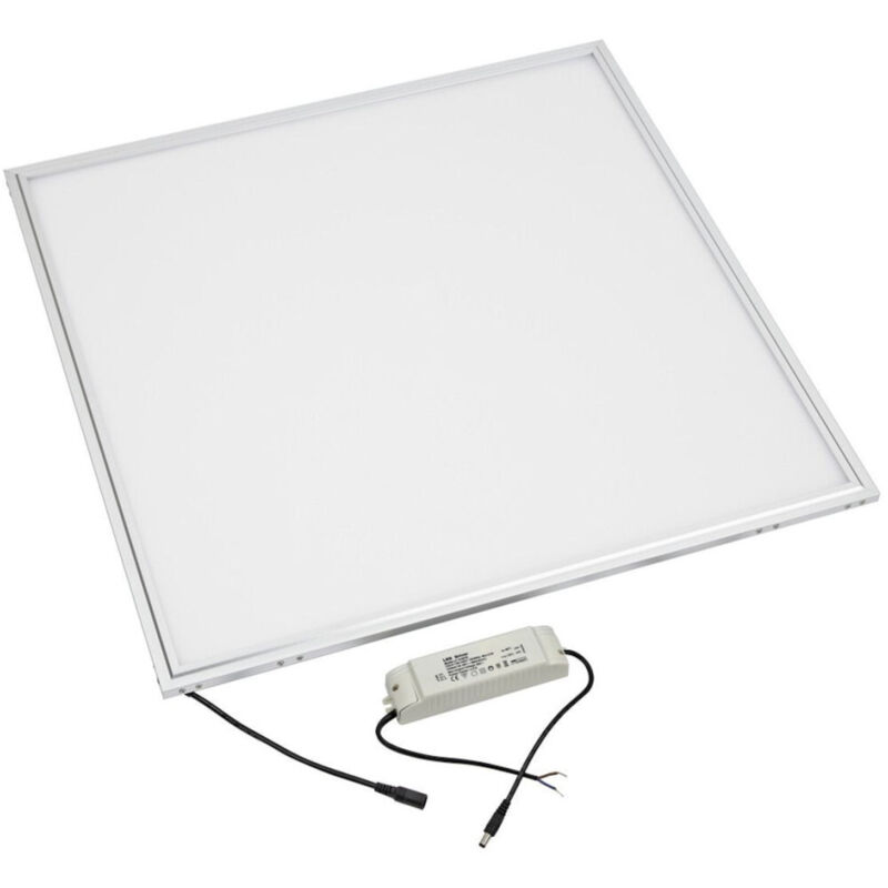 foto del prodotto pannello led 30x30 lampada plafoniera incasso 30 x 30 luce fredda 24 watt 24w bianco freddo trade shop traesio