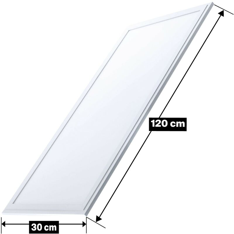 foto del prodotto pannello led 40w 4000k luce neutra. led chip led smd epistar. ugr 17. alta luminosit . pannello led slimline extra piatto. led driver incluso
