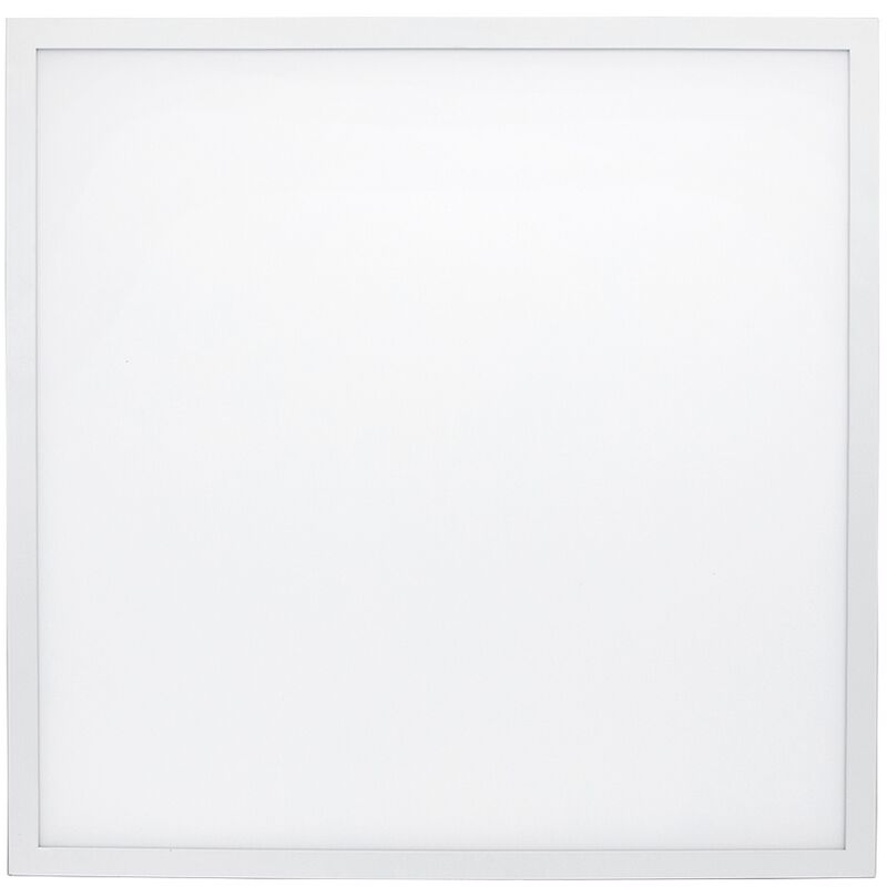 foto del prodotto pannello led 50w 60x60cm cornice bianca quadrata bianco freddo 6500k aigostar