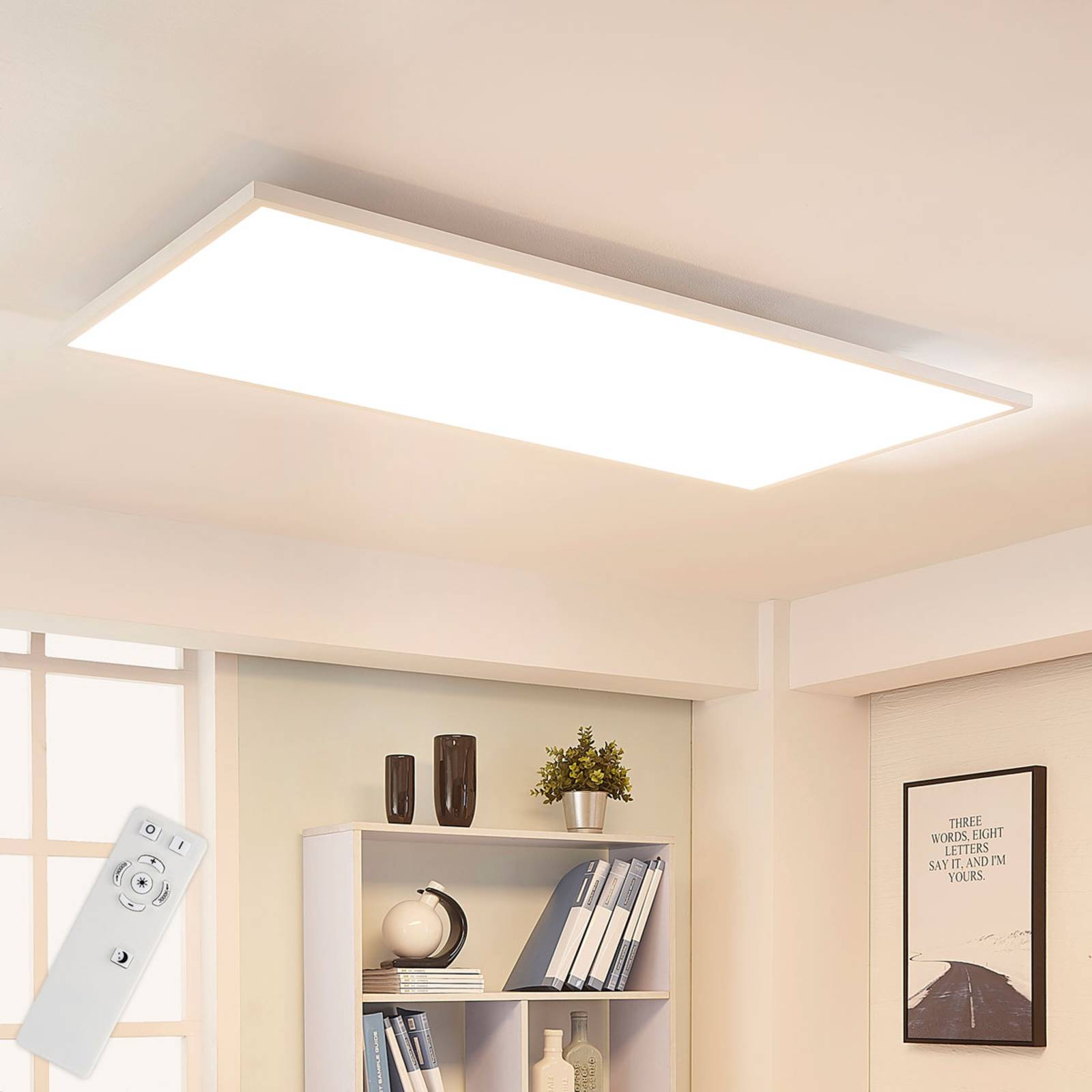 foto del prodotto pannello led arcchio, dimmerabile, 119 cm x 59 cm, metallo