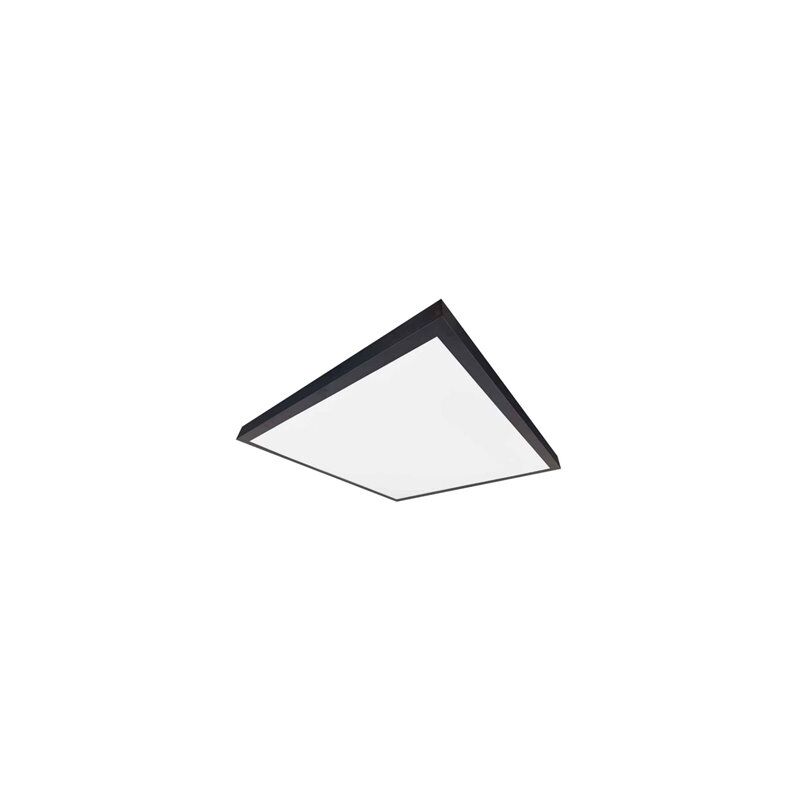 foto del prodotto pannello led da superficie borma 60x60cm 40w 4200k nero