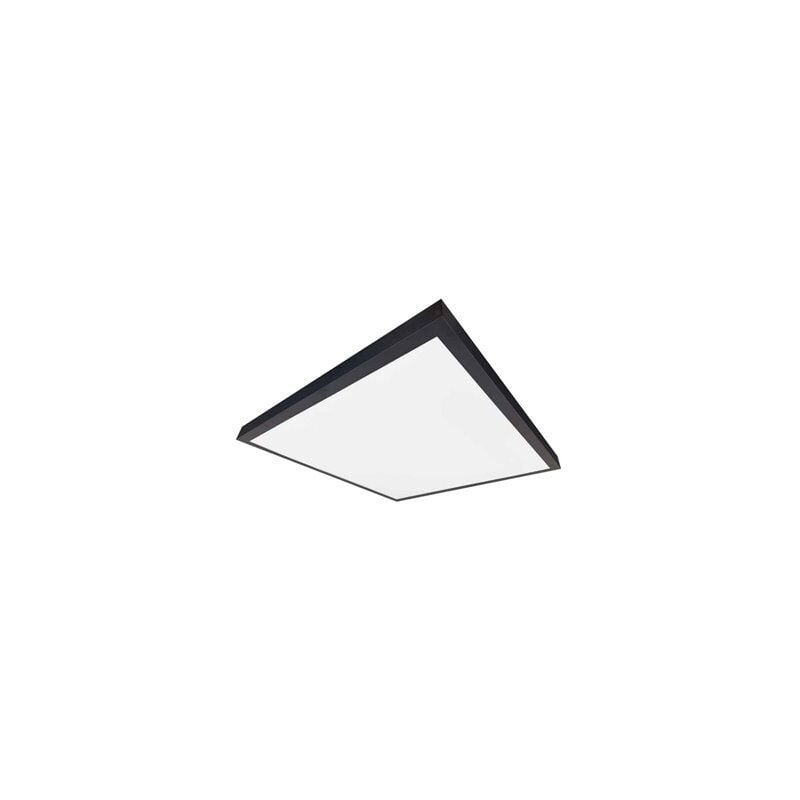 foto del prodotto pannello led da superficie borma 60x60cm 40w 6000k nero