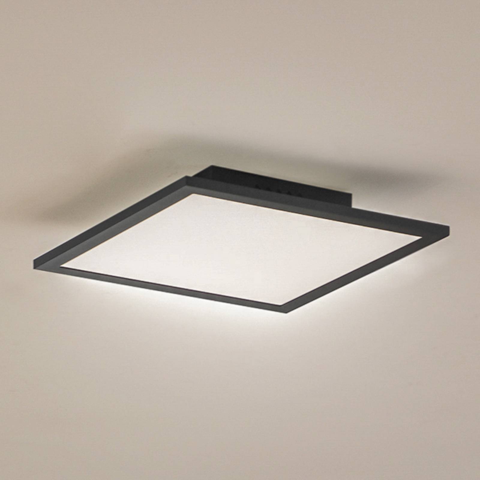 foto del prodotto pannello led lindby enhife, nero, 30 x 30 cm, metallo, 4.000k