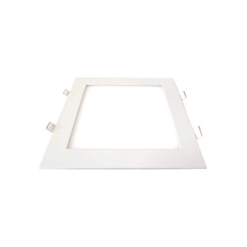 foto del prodotto pannello led plafoniera faretto incasso da soffitto bianco caldo 18w quadrato 200x200mm 220v 96 smd 2835