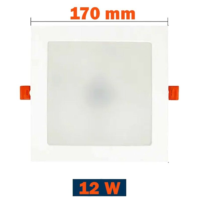 foto del prodotto pannello led quadrato da incasso rgb cct smart wifi e bluetooth 170cm 12w tuya