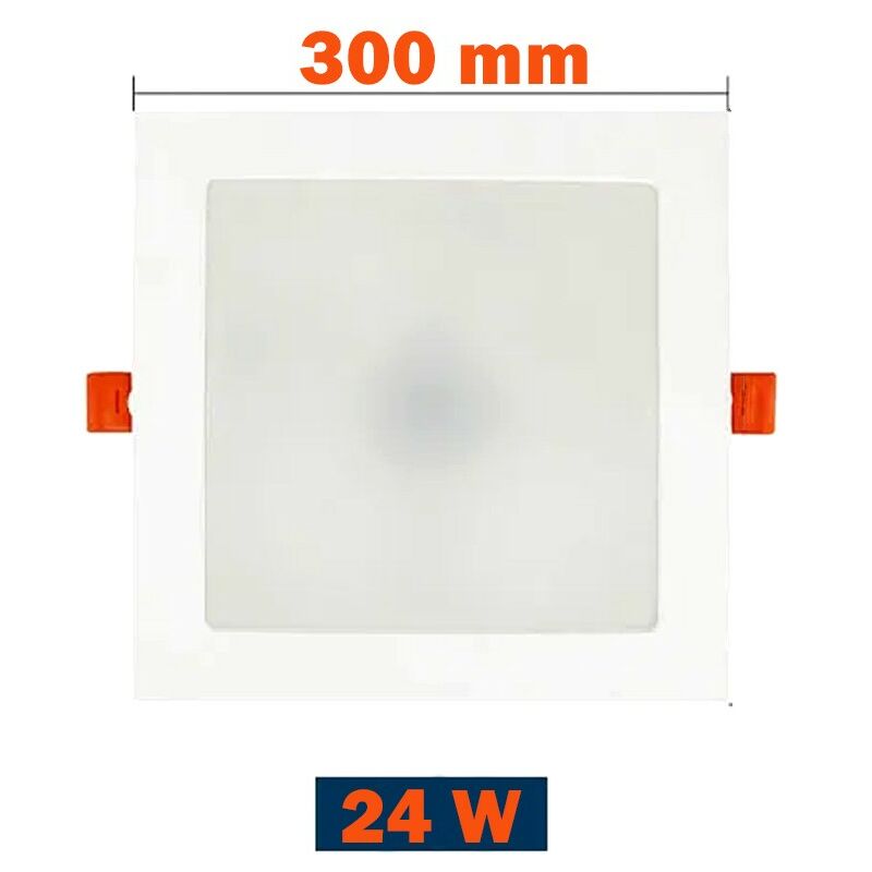 foto del prodotto pannello led quadrato da incasso rgb cct smart wifi e bluetooth 300cm 24w tuya