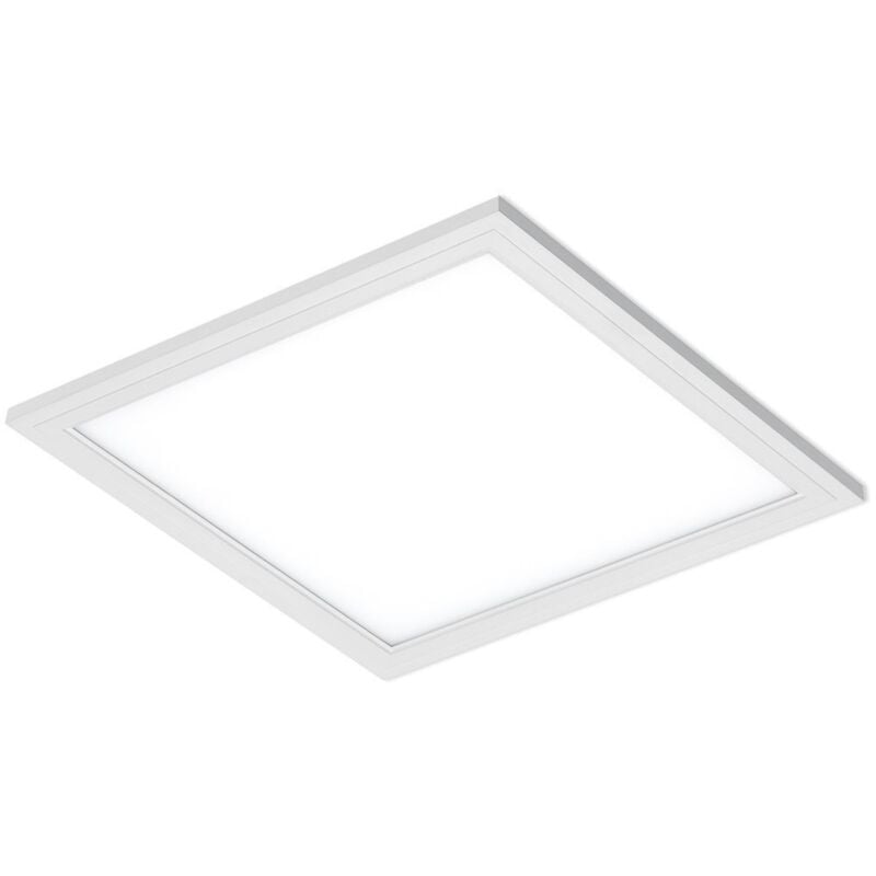 foto del prodotto pannello led semplice, luce bianca neutra, bianco, 29,5 x 29,5 x 5,5 cm briloner