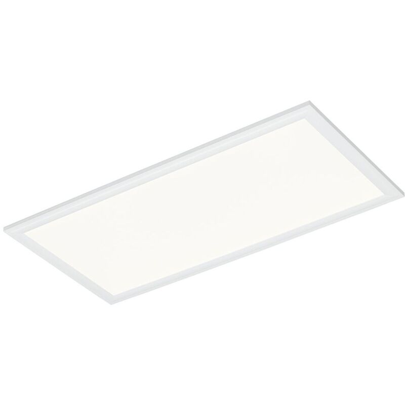 foto del prodotto pannello led semplice, luce bianca neutra, bianco, 59,5 x 29,5 x 6,2 cm briloner