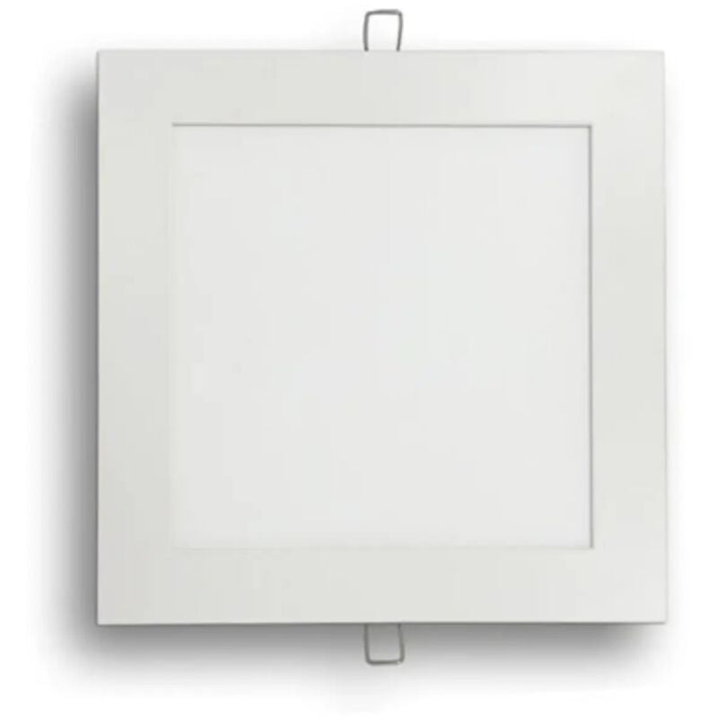 foto del prodotto pannello led slim faretto incasso quadrato bianco naturale 6 watt g
