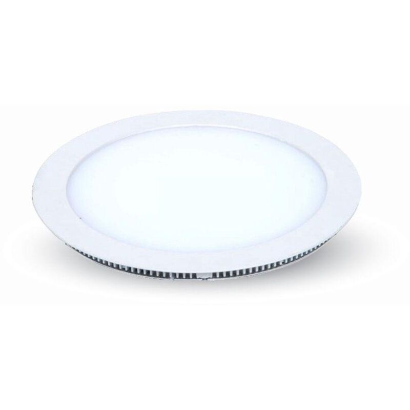 foto del prodotto pannello led v tac rotondo 22w luce bianca fredda 6000k 4833