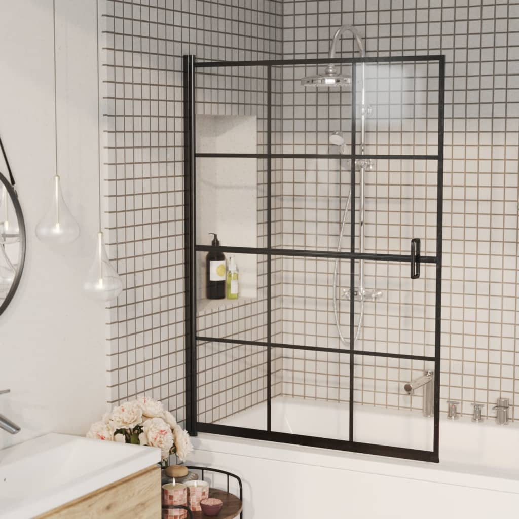 foto del prodotto pannello per box doccia in esg 100x140 cm nerocod mxl 128884