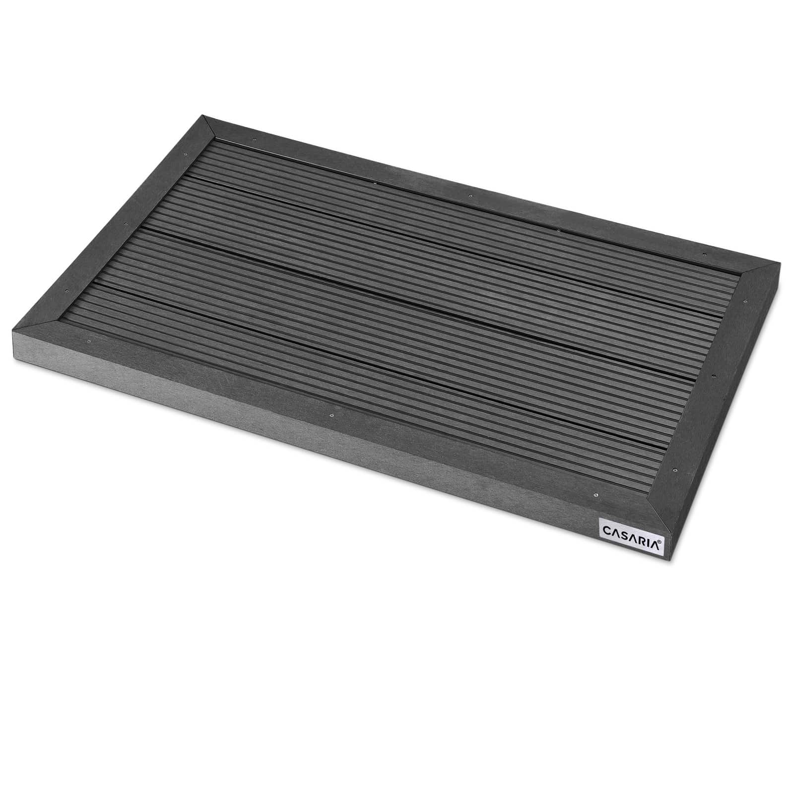 foto del prodotto pannello per pavimenti in wpc antracite 101x63x5,5cm
