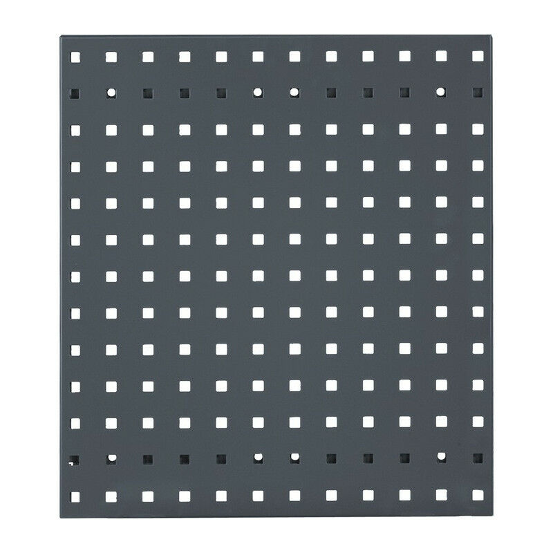 foto del prodotto pannello perforato l450xl500mm grigio antracite. ral 7016 rasterplan