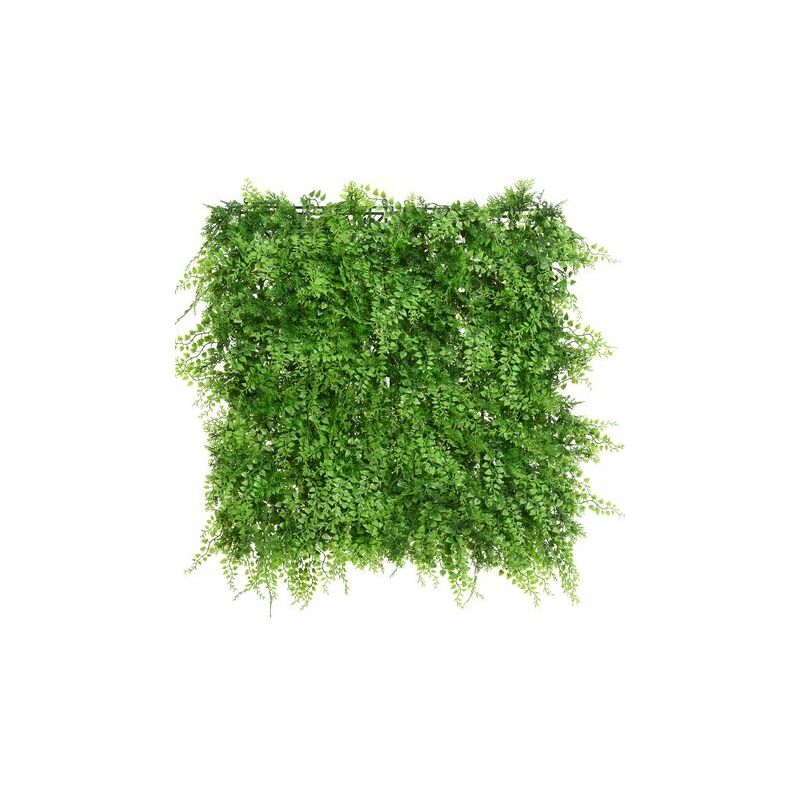 foto del prodotto pannello pianta sintetico felce verde 50x50cm in plastica