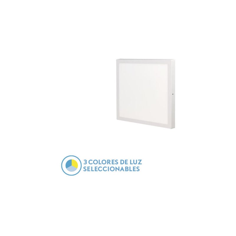 foto del prodotto pannello piatto 36w 3000k 4000k 6500k 3,8x40x40 cm white 3600lm