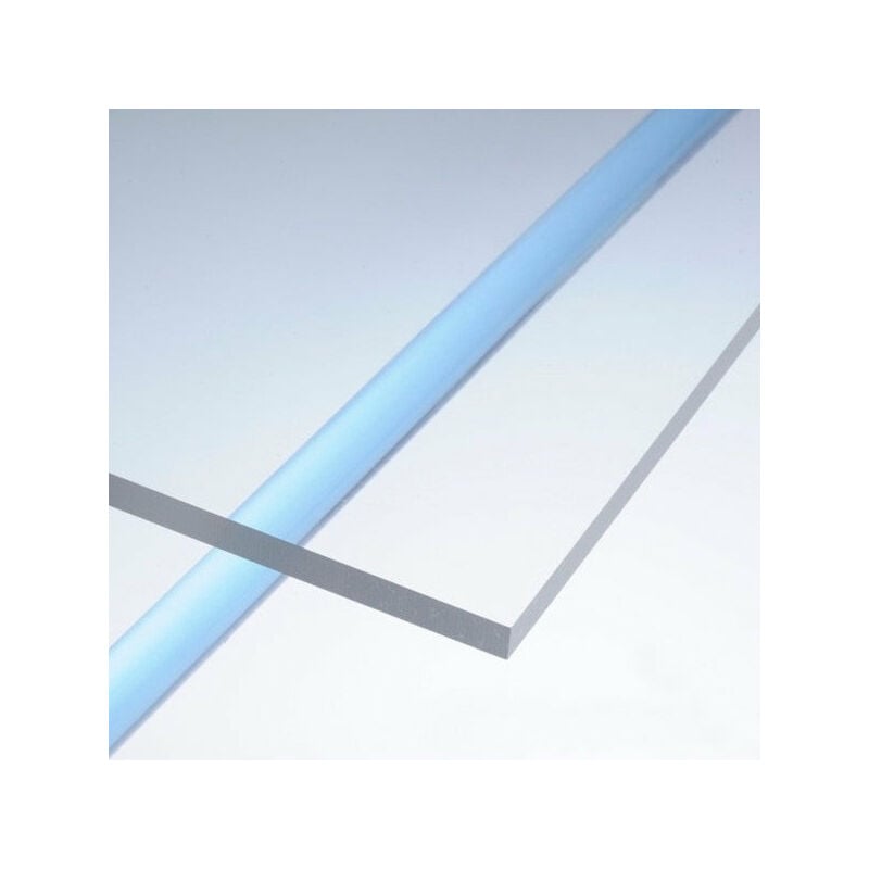 foto del prodotto pannello plexiglass ultra trasparente con pellicola protettiva spessore di 3 mm misura 50x50 cm colore trasparente