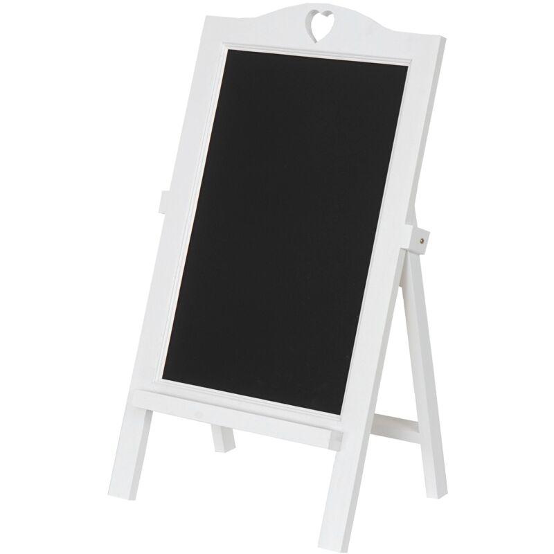 foto del prodotto pannello pubblicitario in gesso per interni ed esterni 66x37x27 cm aspetto vintage invecchiato bianco 040004309