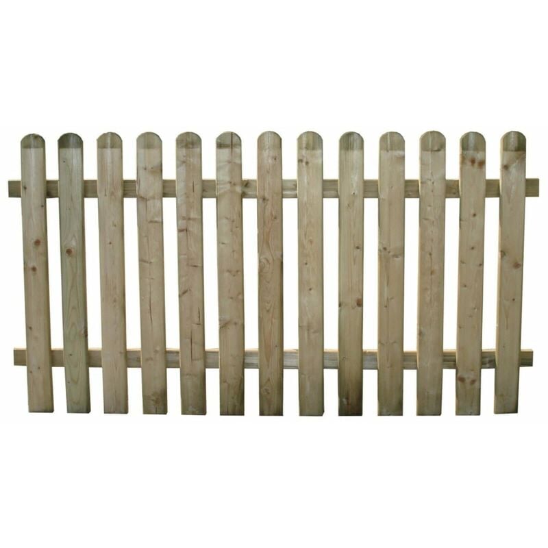 foto del prodotto pannello recinto staccionata in legno 180x100h recinzione giardino forest