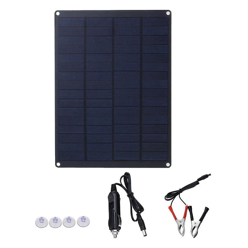 foto del prodotto pannello solare 10w 12v portatile pieghevole impermeabile 170 x 230 x 2,5 mm