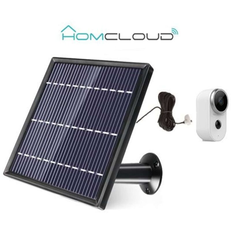 foto del prodotto pannello solare con micro usb per telecamera free4