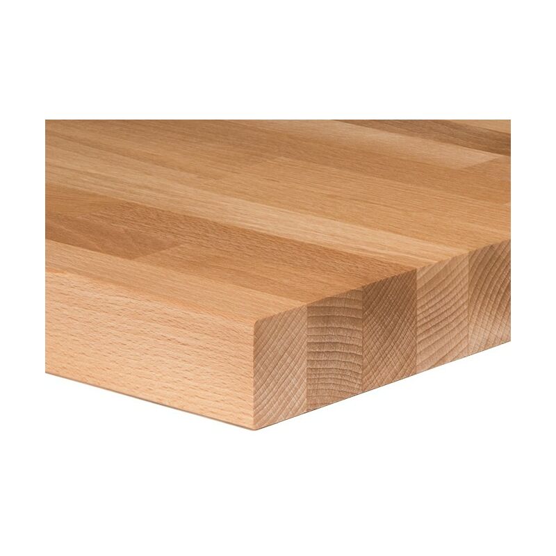 foto del prodotto pannello top lamellare faggio oliato mm40x600x3000 naturale 100 