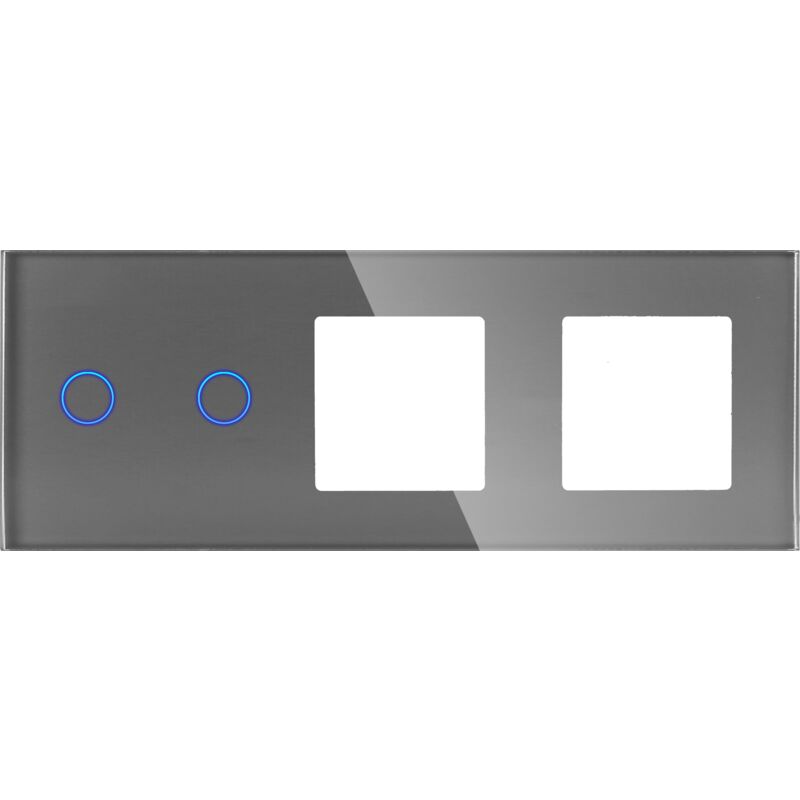 foto del prodotto pannello triplo vetro 2g2f grigio dc smart home