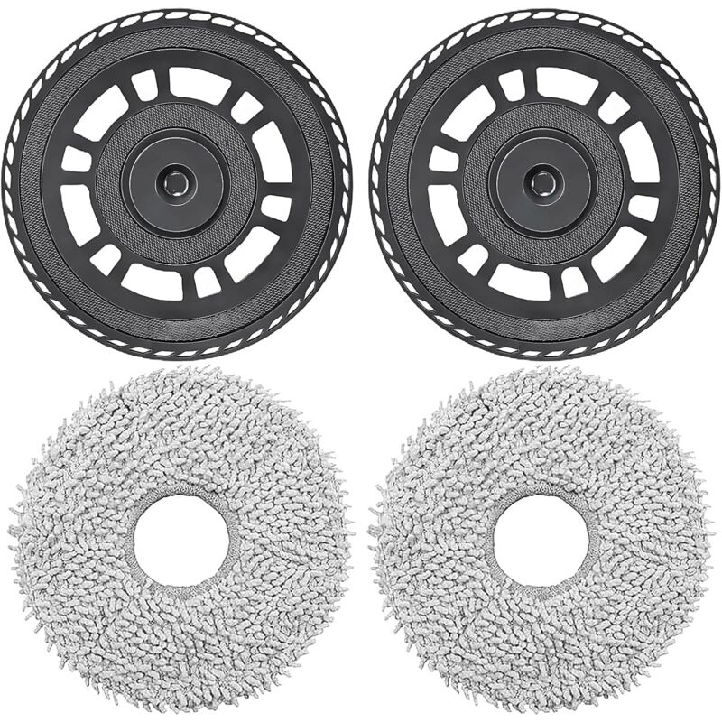 foto del prodotto panni per mocio applicabili con accessori di supporto per dreame l10s pro ultra heat, x40 ultra, x40 master, l40 ultra, l20 ultra robot