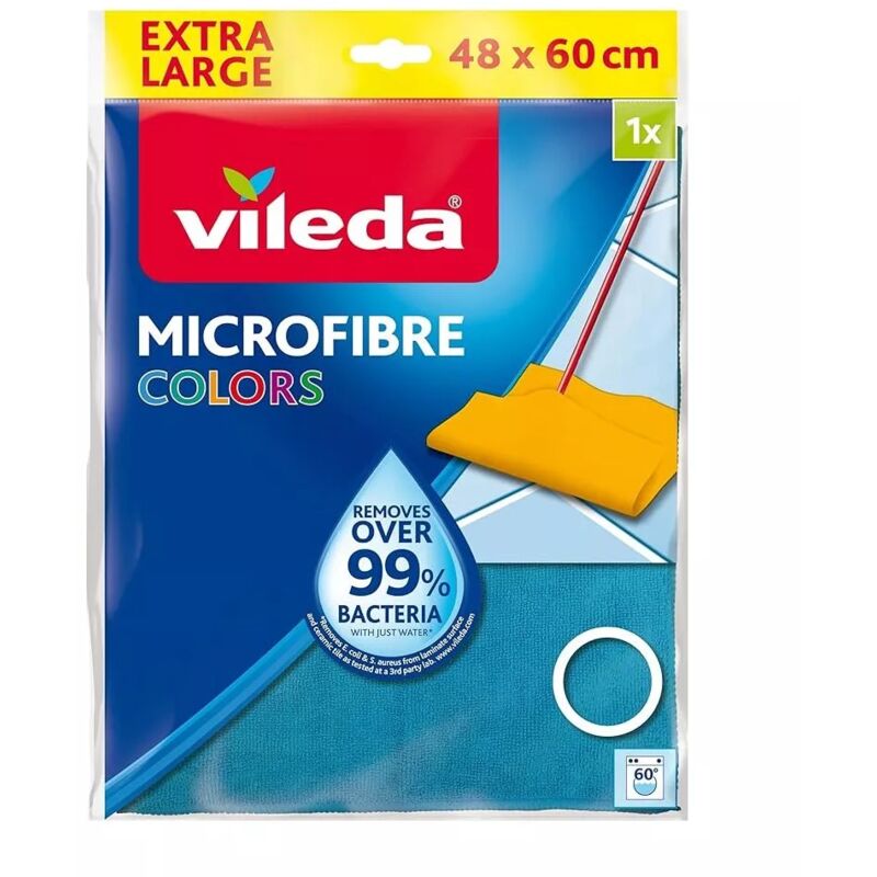 foto del prodotto panno in microfibra vileda colors , 49x60 cm