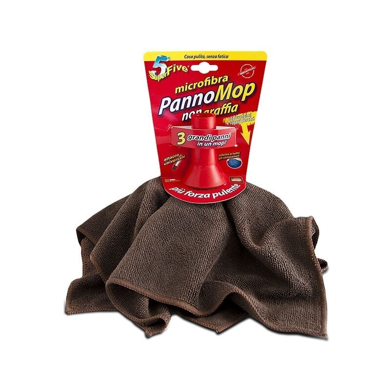 foto del prodotto panno mop in microfibra superfive colori assortiti.