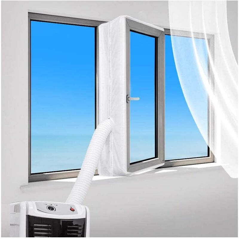 foto del prodotto panno sigillante da 400 cm per kit di condizionatori d aria per porte e finestre, panno di tenuta, condizionatore d aria mobile, porte e finestre,