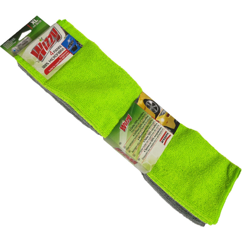 foto del prodotto panno wizzy x auto microfibra 4pz