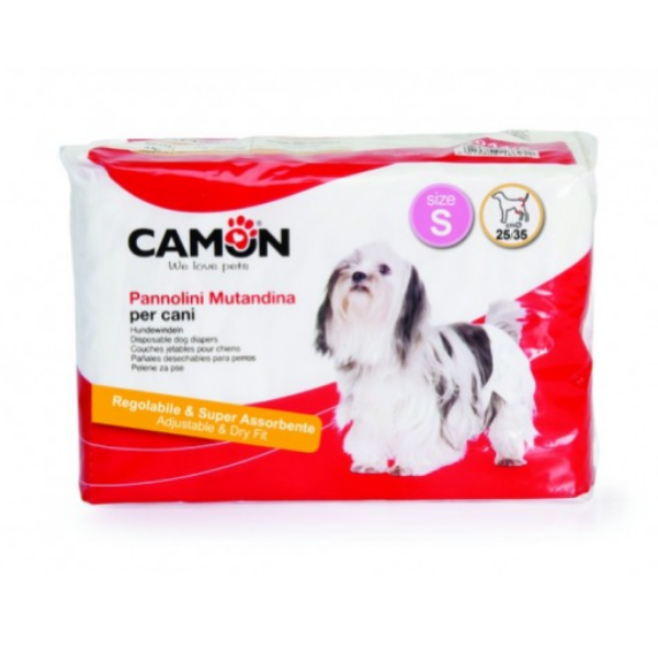 foto del prodotto pannolini mutandina camon 1 conf da 12 pannolini tg. s 1 ordine scegli lo sconto bzr5 bzr20 200 punti fedelt 