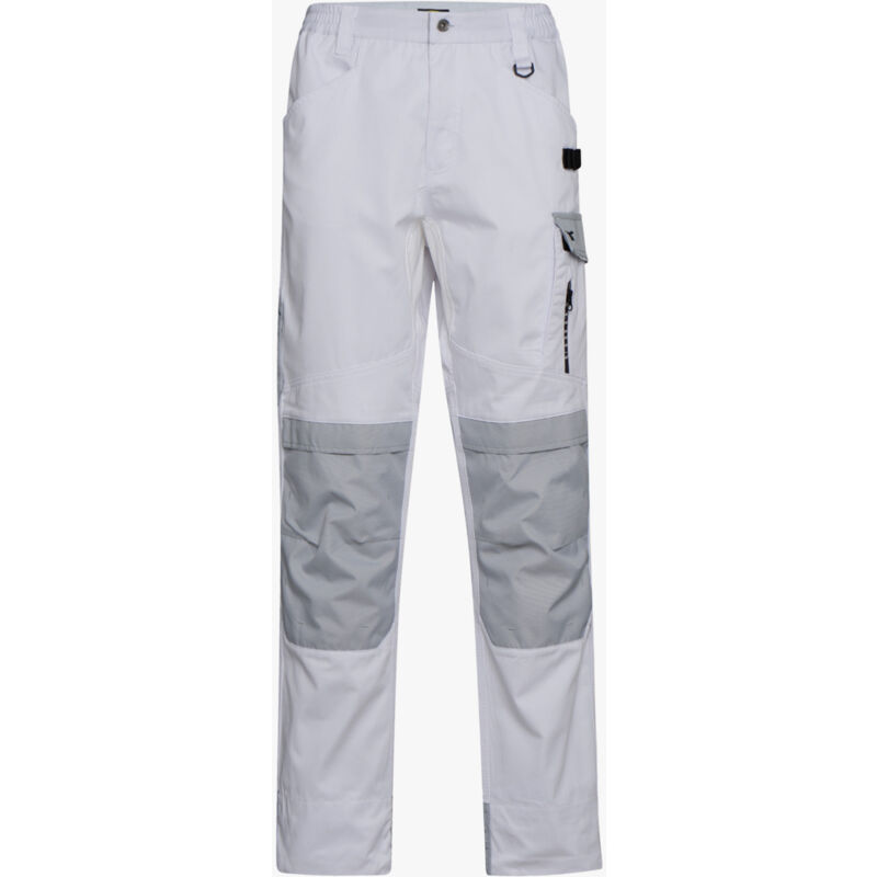 foto del prodotto pant easywork light perf pantaloni da lavoro taglia s bianco diadora