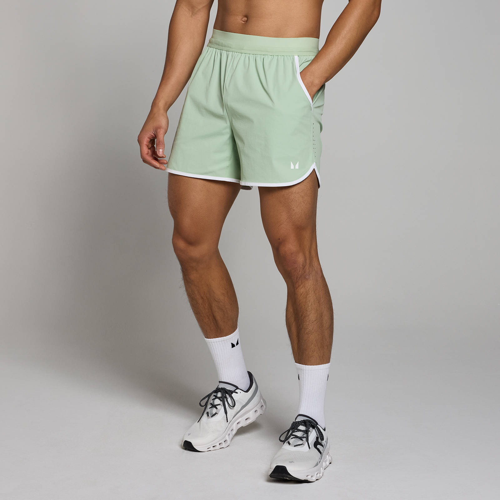 foto del prodotto pantaloncini 13 cm mp tempo binding da uomo verde ghiaccio xxxl